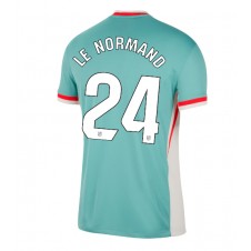 Atletico Madrid Robin Le Normand #24 Bortatröja 2024-25 Korta ärmar